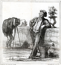 Le photographe by Honoré Daumier - ref. 470197 - © All uses and rights reserved by Ducatez