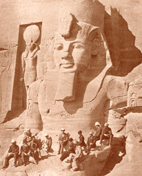 Abou-Simbel - Egypt c1860 - ref. 469754 - © All uses and rights reserved by Ducatez